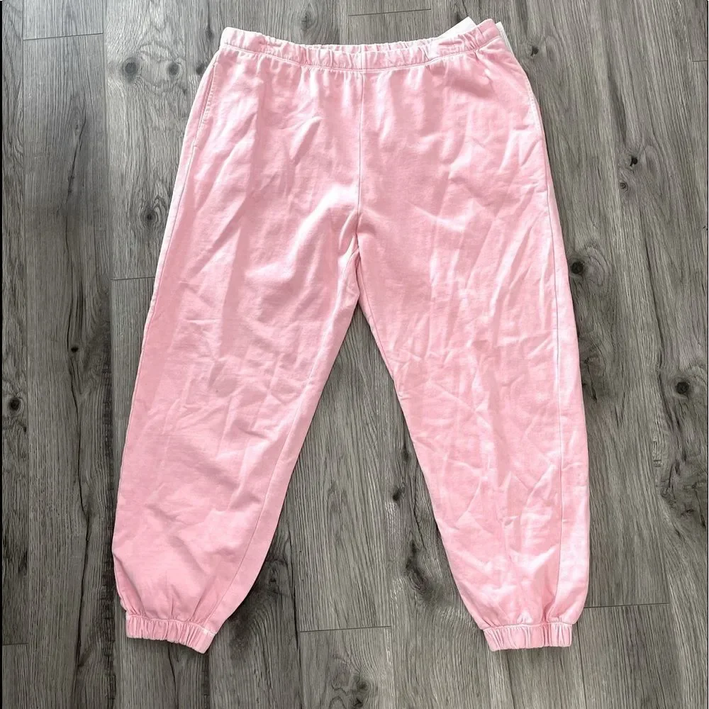BP Jogger 1X Sweatpant Lounge Pant Casual Cozy Pink Plus Gym Athletic Comfy NWT - Picture 2 of 2